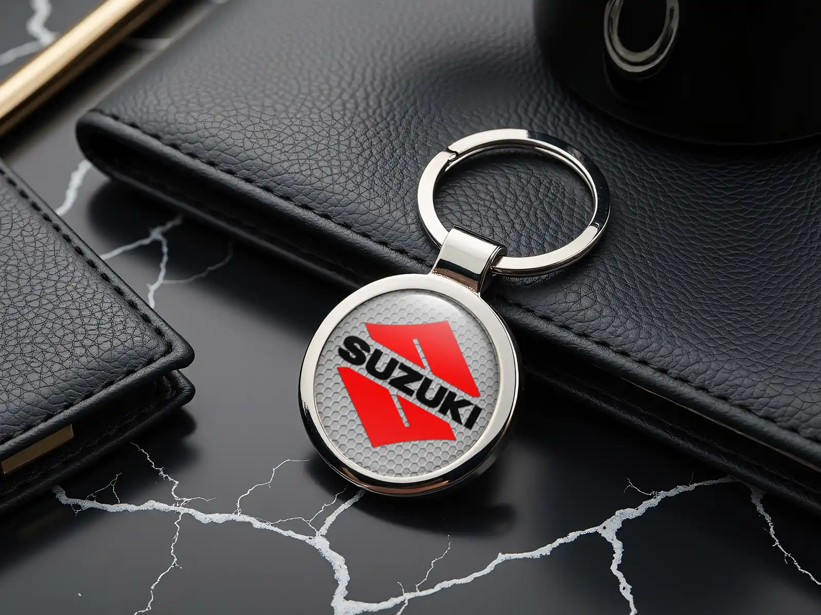 Suzuki Llaveros Metal Elegantes Aleación Fuerza